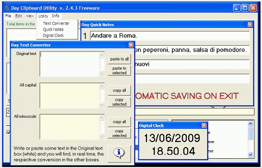 Day Clipboard Utility