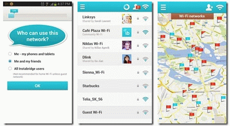 app Android per condividere il wi-fi