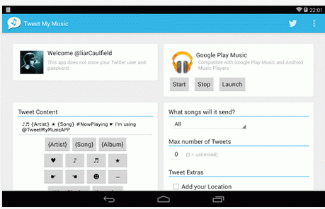 Tweet My Music