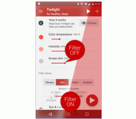 Twilight per Android